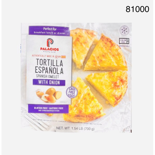 SPANISH FRITTATA/TORTILLA ESPANOLA. 10/24.69OZ