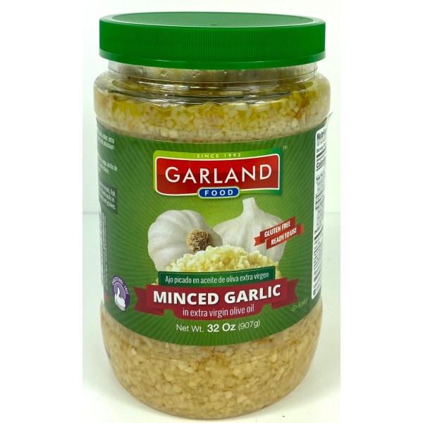 MINCED GARLIC IN OIL/AJO PICADO. 6/32OZ