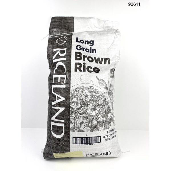 BROWN NATURAL RICE/ARROZ. 1/25LB