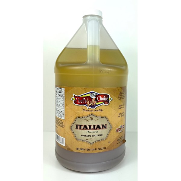 ITALIAN DRESSING/ADEREZO ITALIANO. 4/1GAL