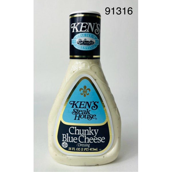KEN'S BLUE CHEESE. 6/16OZ