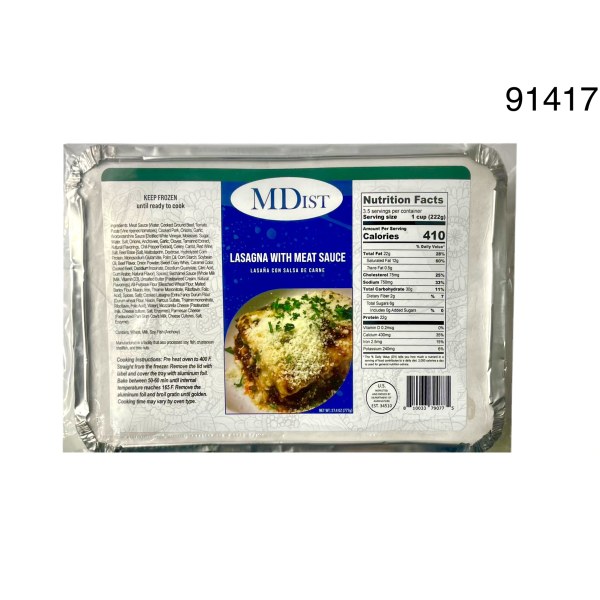 LASAGNA MEAT MDI FZ. 10/27.4OZ