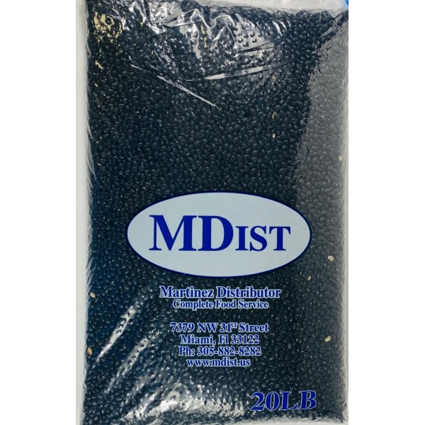 BLACK BEAN/FRIJOL NEGRO. 1/20LB