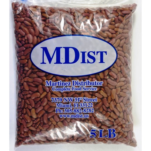 RED KIDNEY BEAN/FRIJOL COLORADO LARGO. 1/5LB