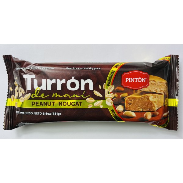 TURRON DE MANI. 24/6.4OZ