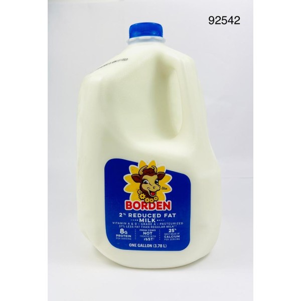 BORDEN   MILK 2%/LECHE. 4/1 GAL
