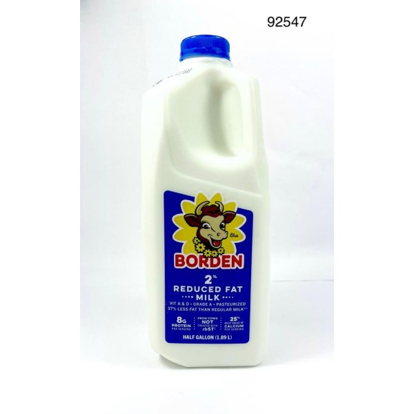 BORDEN   MILK 2%/LECHE. 9/1/2 GAL