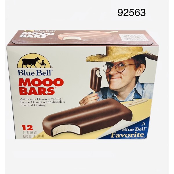 MOOO BARS HELADO PALETA. 1/12PACK