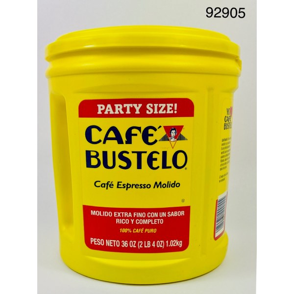 GROUND COFFEE/CAFE BUSTELO. 6/36OZ