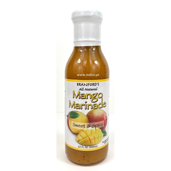 MANGO MARINADE HOT SAUCE/PICANTE. 12/12OZ