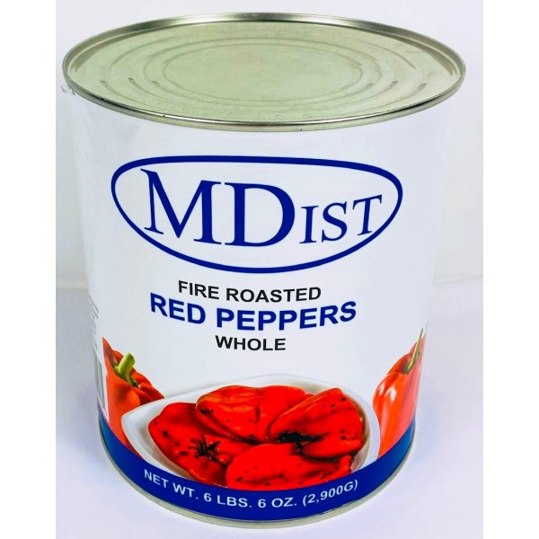 RED PEPPER.WHOLE ROASTED/PIMIENTO. 6/102 OZ