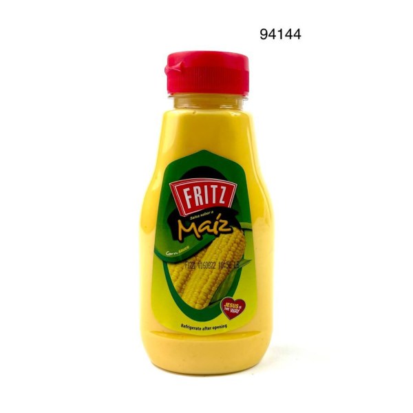 FRITZ CORN SAUCE. 12/8.47OZ