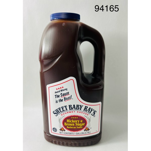 SBR'S HICKORY       BBQ SAUCE. 4/1GALLON