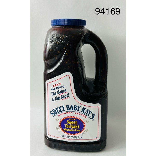 SBR'S SWEET TERIYAKI     SAUCE. 4/64OZ