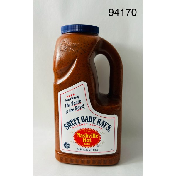 SBR'S NASHVILLE HOT      SAUCE. 4/64OZ