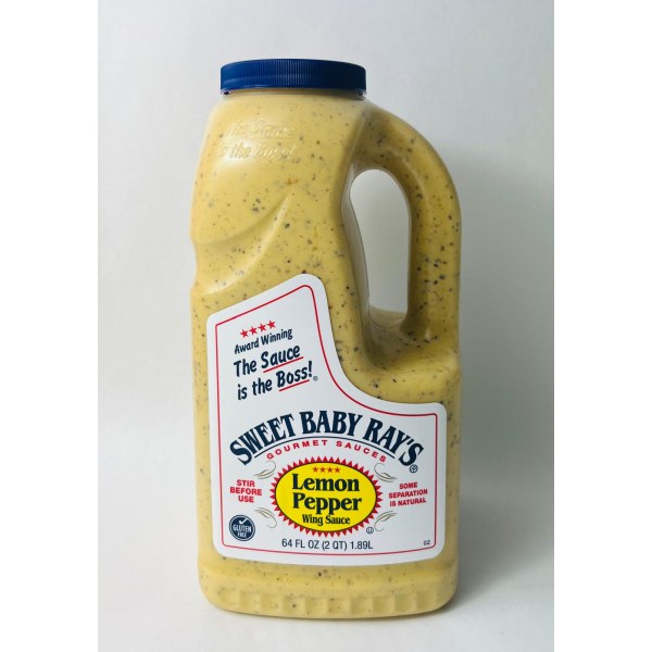 SBR'S LEMON PEPPER WING   SAUCE. 4/64OZ