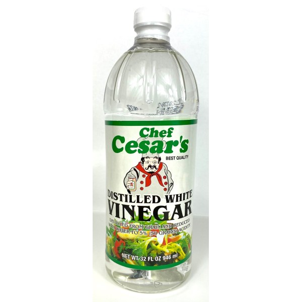 WHITE VINEGAR/VINAGRE BLANCO. 12/32OZ