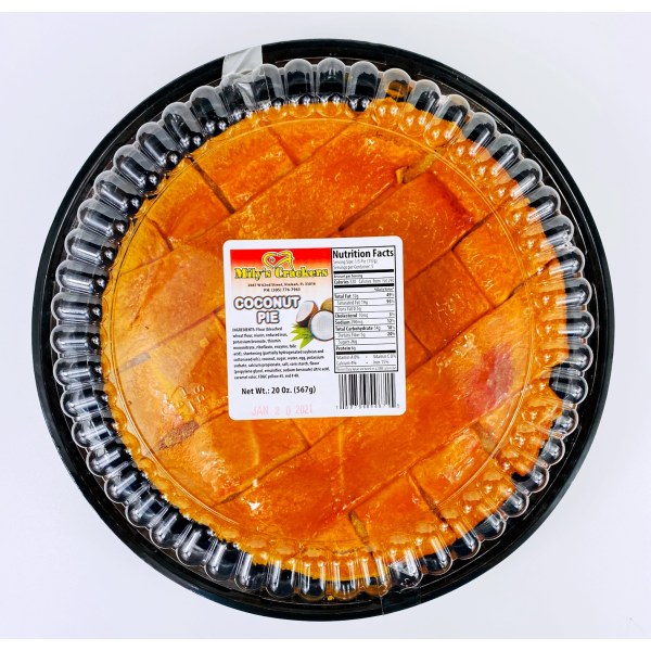 COCONUT PIE/TARTA DE COCO. 1/20OZ