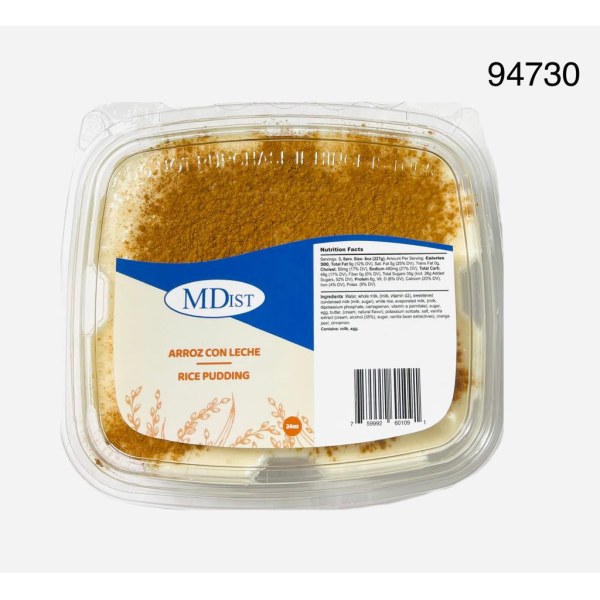 MDIST RICE PUDDING/ARROZ C/LECHE. 1/24OZ