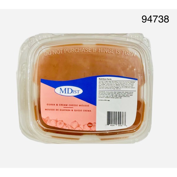 GUAVA & CREAM CHEESE MOUSE .     DULCE. 1/24OZ