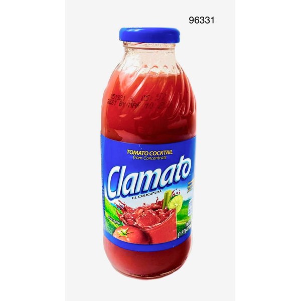 CLAMATO ORIGINAL JUICE 16OZ/JUGO. 12/16OZ