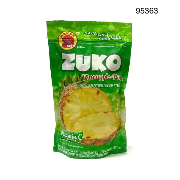 ZUKO PINA      POWDERED DRINK MIX. 12/14.1OZ