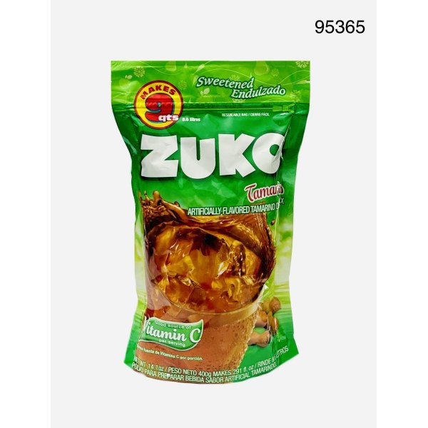 ZUKO TAMARINDO POWDERED DRINK MIX. 12/14.1OZ