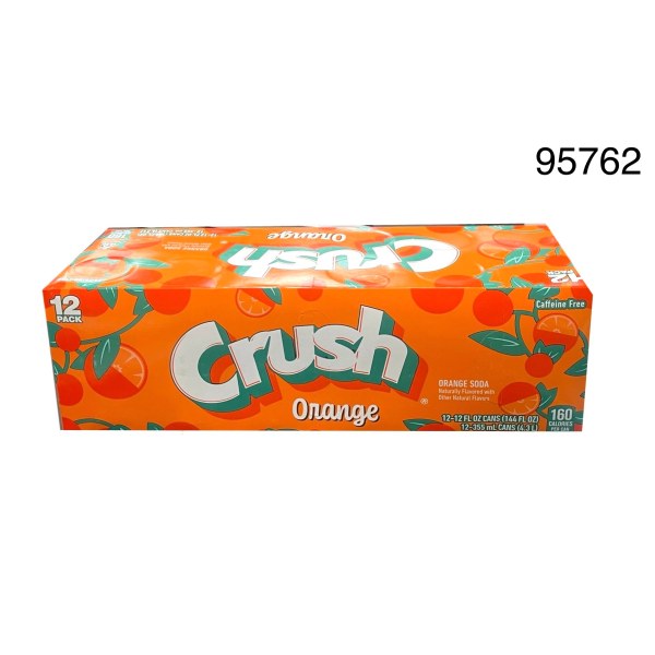 SODA CRUSH ORANGE 12OZ. 1/12 PACK