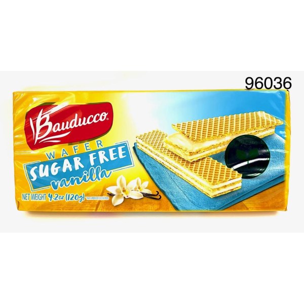 SUGAR FREE VANILLA WAFER/SORBETO. 18/5OZ