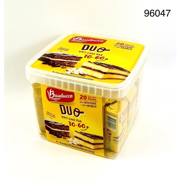 DUO CAKE TUB  19OZ. 1/20 PACK