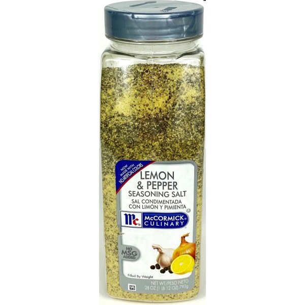 LEMON PEPPER SEASONING/SAZONADOR. 6/28OZ