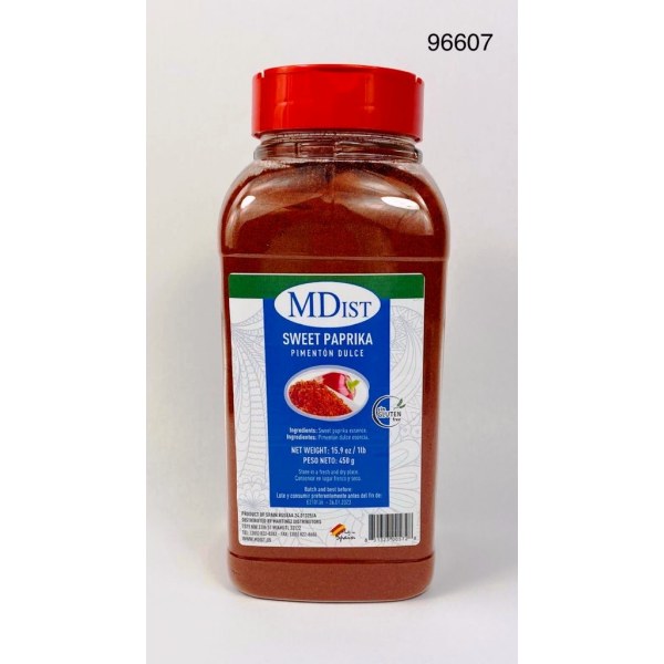 PAPRIKA/PIMENTON. 16/1LB